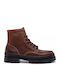 Vega Leather Brown Chelsea Boots