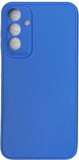 Umschlag Rückseite Silikon Blau (Galaxy S24 FE)
