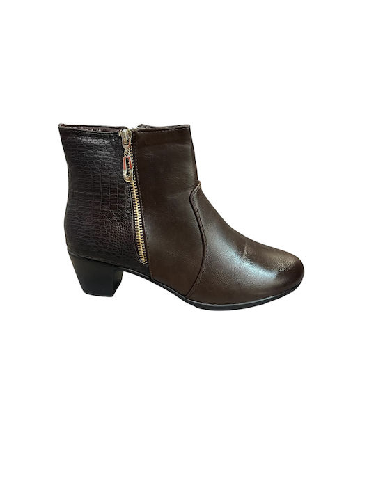 4passi Women's Ankle Boots Brown