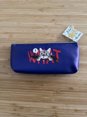 Spacecow Cats Pencil Case What!