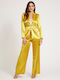Guess Long Women's Blazer Yellow