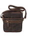 Leather Men's Bag Shoulder / Crossbody Brown