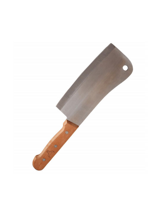 Edelstahl Küchenlöffel Mit Holzgriff 32 Cm