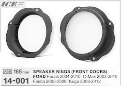 ACV Βάσεις Ηχείων Αυτοκινήτου Ford Focus / C-Max / Fiesta / Kuga 2τμχ
