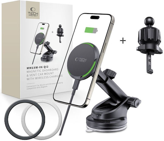 Tech-Protect Auto Handyhalterung mit Magnet MagSafe Schwarz