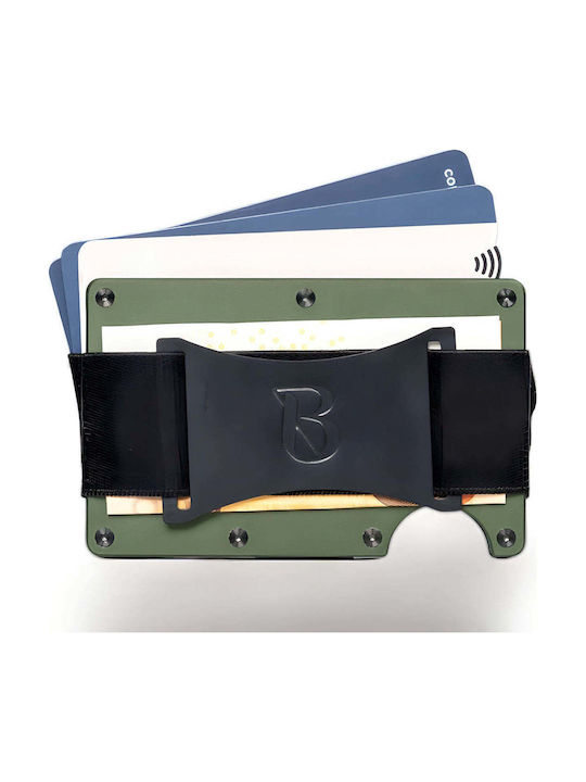 Money Clip με RFID Χακί