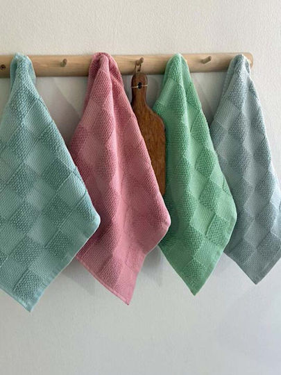 Palamaiki Suki Towel from 100% Cotton in Pink Color 40x60cm 2pcs Palamaiki Suki Towel from 100% Cotton in Pink Color 40x60cm 2pcs