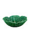 Bordallo Pinheiro Salatieră Ceramică Verde 1buc