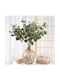 Künstlicher dekorativer Zweig Eukalyptus Grün 68cm