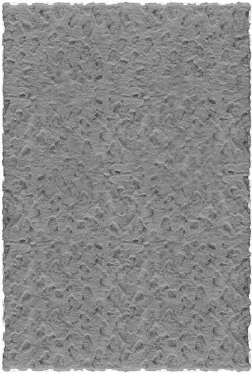 Madi Glacial Килим Кръгла Сив