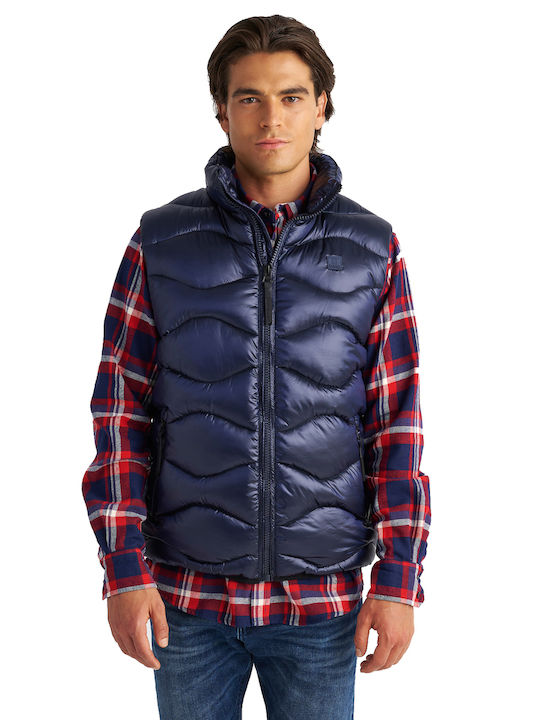 Marc Ärmellos Jacke Blue