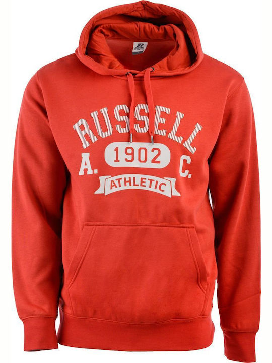 Russell Athletic Hoody Sweatshirt Red
