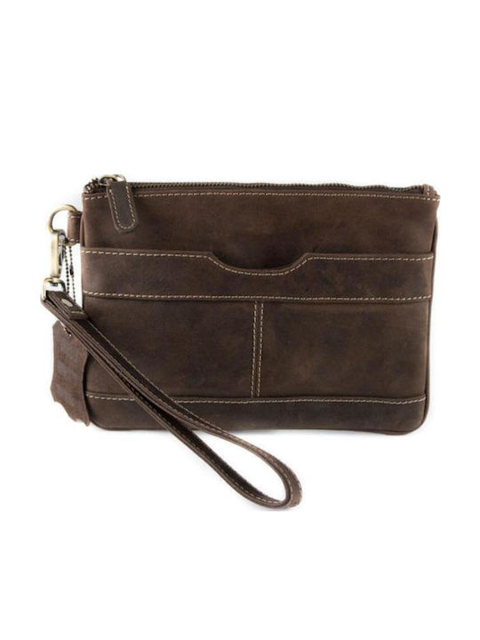 Leder Damentasche Handtasche Braun