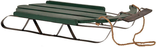 Iliadis Christmas Wooden Figure Sleigh Green Height 68cm