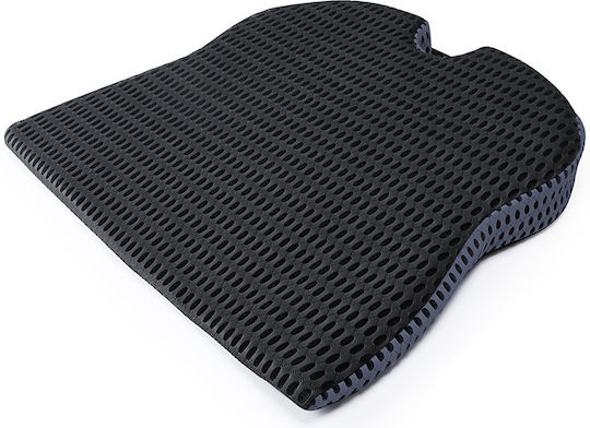 Pernă Ortopedică din Spumă cu Memorie 4D Qfc-040 Arvada Ergosupport Dimensiune Compactă 7.5x2cm Dimensiuni 50x43x7.5 Cm Husă Respirabilă Detasabilă Design Ergonomic Husă Neagră