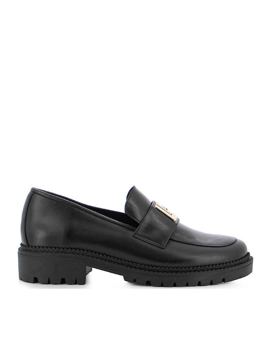 Guy Laroche Leather Women's Moccasins in Black ...