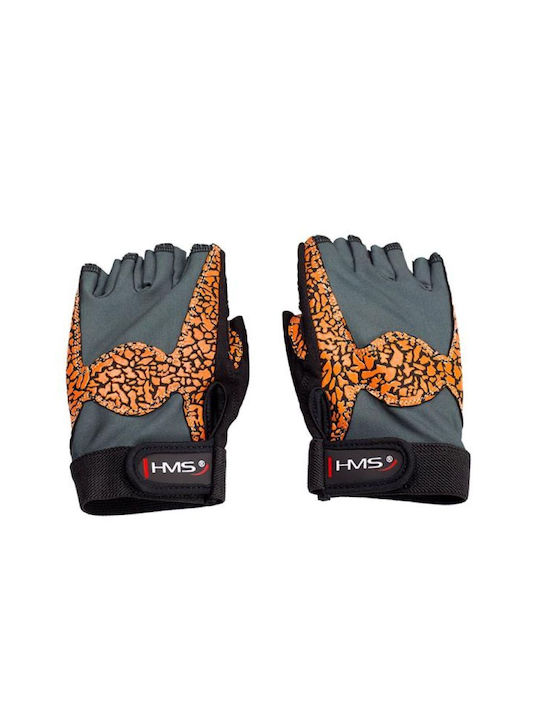 HMS Damen Sport Handschuhe Fitnessstudio Grau