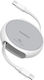 Baseus Retractable USB 2.0 Cable USB-C male - USB-C 100W PD Λευκό 1m P10368400211-00