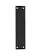 Perfect Handles Χούφτα Πόρτας με Οπή Μαύρη 159mm 232-mat-black