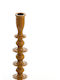 Candle Holder Metal in Yellow Color 1pcs