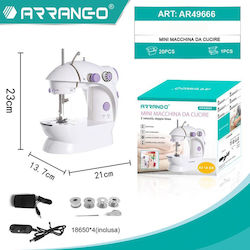 Arrango Mini-Nähmaschine Weiß Arrango Mini-Nähmaschine Weiß