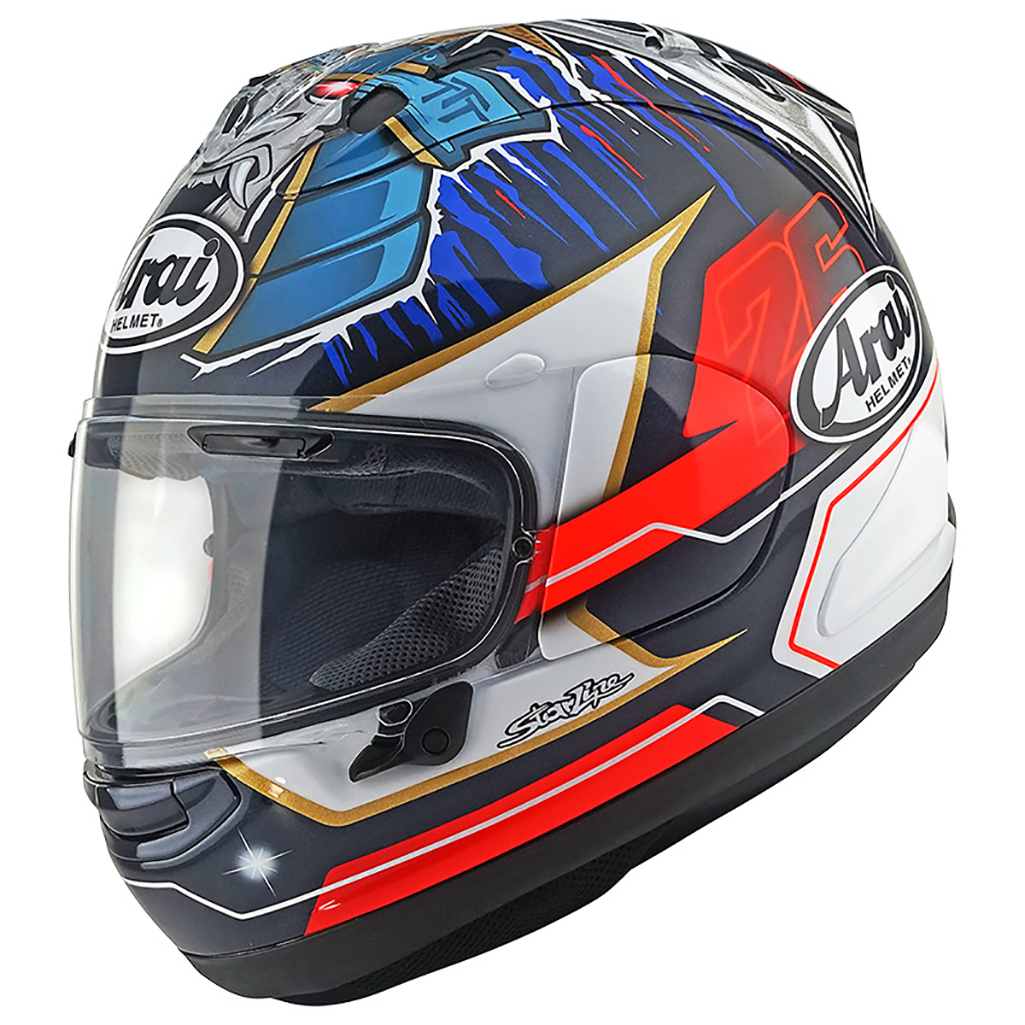 Arai RX-7V EVO Pedrosa Shogun Motorcycle Helmet Full Face ECE