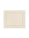 La Gallina Matta Fabric Placemat Beige 39x36cm