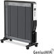 Rohnson Konvektorheizung Boden 2500W Mica mit elektronischem Thermostat und WiFi 64.5x66cm Gray