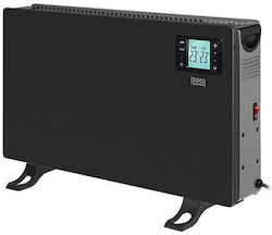 Teesa Convector Electric De Pardoseală 2000W Cu Termostat Electronic 21x60.5cm Negru Teesa Convector Electric De Pardoseală 2000W Cu Termostat Electronic 21x60.5cm Negru
