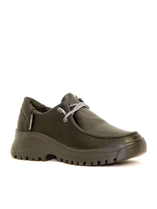 Damen Mokassins in Schwarz Farbe