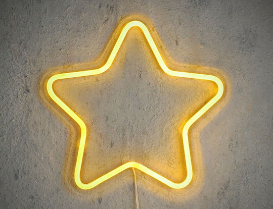 Luca Lighting Φωτιζόμενη Χριστουγεννιάτικη Πλαστική Φιγούρα 30x30x1.5εκ.