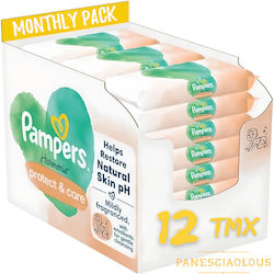 Pampers Harmonie Protect & Care 12x44buc Pampers Harmonie Protect & Care 12x44buc