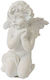 Polyester Denkmal Engel 6,5x11cm 12/72 Box