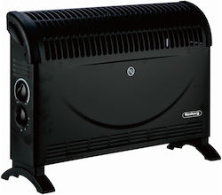 Rosberg R51974A Konvektorheizung Boden 2000W 57x40cm Schwarz