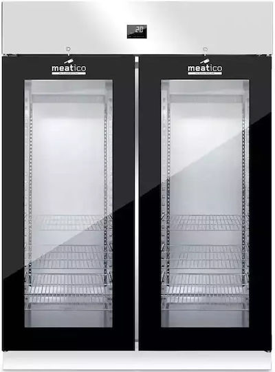 Frigider pentru maturarea cărnii 1365l Meatico Storage 1500 Sticlă Rem 150 X 85 X 208 Cm