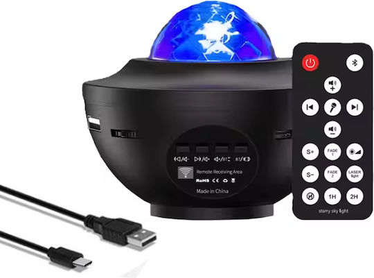 Bluetooth Dekorative Lampe Party Licht Schwarz
