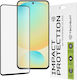 Techsuit Adeziv complet Full Face Tempered Glass Negru (Galaxy S24 FE)