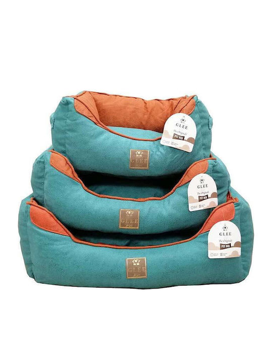Glee Sofa Dog Bed Orange 55x50cm Small