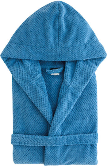 Kentia Παιδικό Μπουρνούζι Loft Jump 19 Blue mit Kapuze