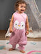 Baby Bliss Χειμερινός Υπνόσακος με Πόδια 2.5 tog Penguin Pink