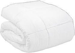 Beauty Home Hotel Quilt Weiß Einzeln 160x230cm Mikrofaser