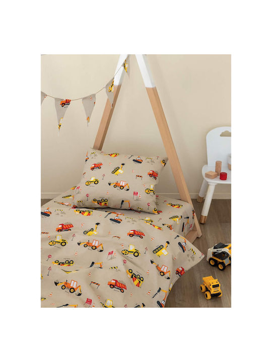 Palamaiki Kids Duvet Single My Kingdom Beige 16...