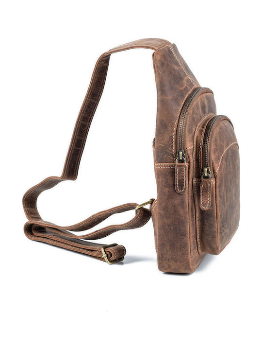 Leather Creations XK Δερμάτινη Ανδρική Τσάντα Σ...