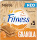 Fitness Granola Bar Honey 5x38gr