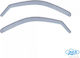 Pair of Front Windbreakers Alfa Romeo 147 5d 2001-2010 Flexible Cast Acrylic Glass Dga 2 Pcs 01007