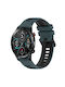 Honor Magic Watch 2 Αθλητικό Λουράκι Ρολογιού Σιλικόνης Δύο Χρωμάτων 46 Mm 22 Mm Πράσινο Λαδί+μαύρο