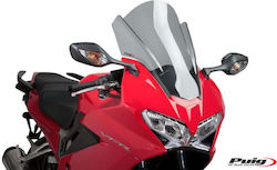 Puig Touring Motorcycle Windshield & Windscreen Tinted Visor for Honda VFR 7007H Puig Touring Motorcycle Windshield & Windscreen Tinted Visor for Honda VFR 7007H