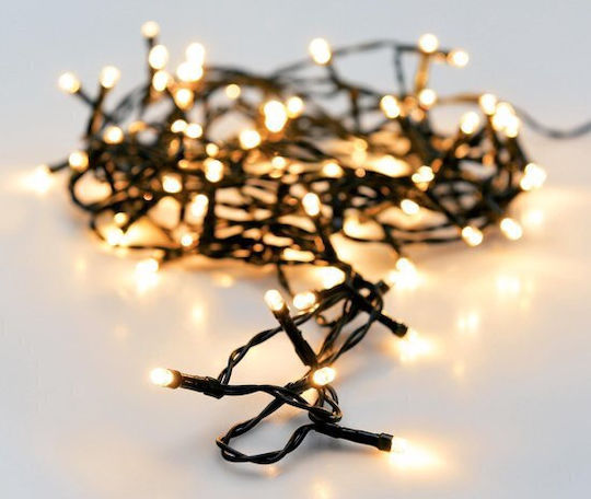 40 Lights LED 3m. Warm White in String 1pcs