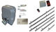 Doorado Σετ Μοτέρ Συρόμενης Γκαραζόπορτας Slg600-kit162 1 Τηλεχειριστήριo 6 Μέτρα Κρεμαγιέρα Φωτοκύτταρα Ανακλαστήρα