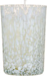 BigBuy Christmas White Candle 9x6cm